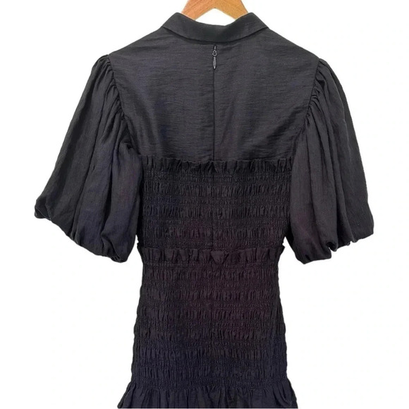 Acler Edna Linen-Blend Mini Dress sz 4 - Picture 11 of 16